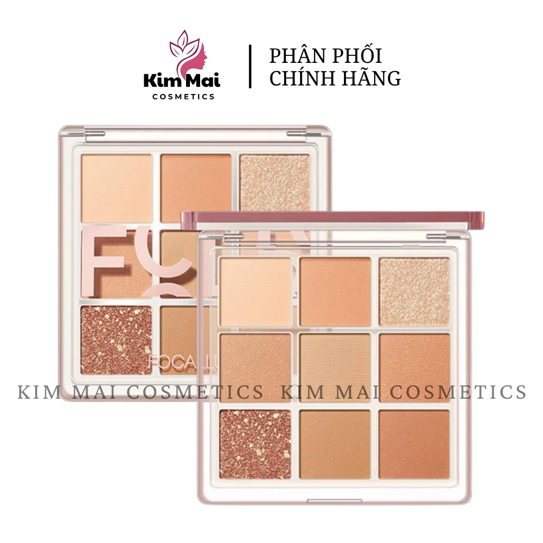 Bảng Phấn Mắt 9 Ô Focallure Soft Glam Eyeshadow Palette FA-E01 BR04