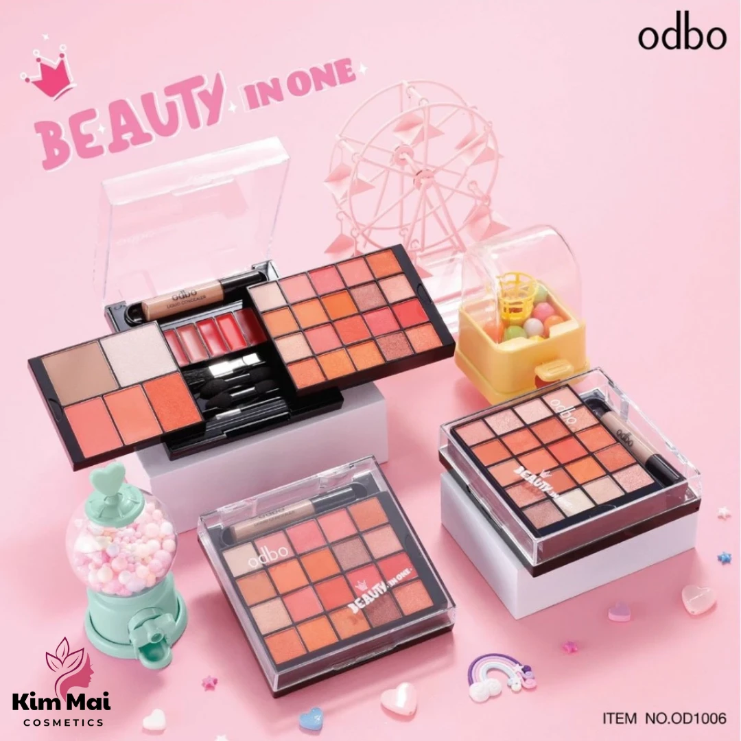 Bộ Trang Điểm ODBO BEAUTY IN ONE OD1006 2 Bộ Trang Điểm ODBO BEAUTY IN ONE OD1006 - Ảnh 2