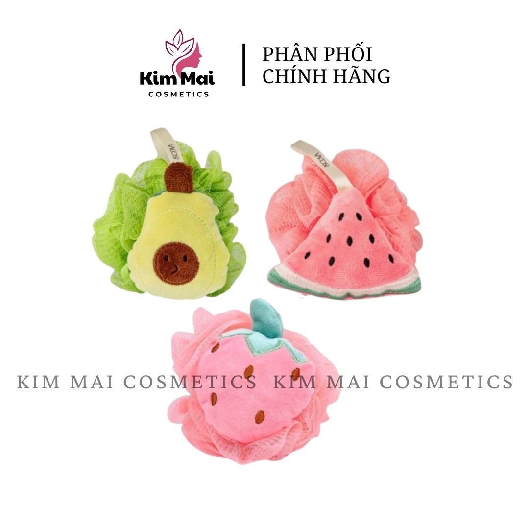 BÔNG TẮM TRÁI CÂY JARY LOOFAH BATH SPONGE - Giao màu ngẫu nhiên