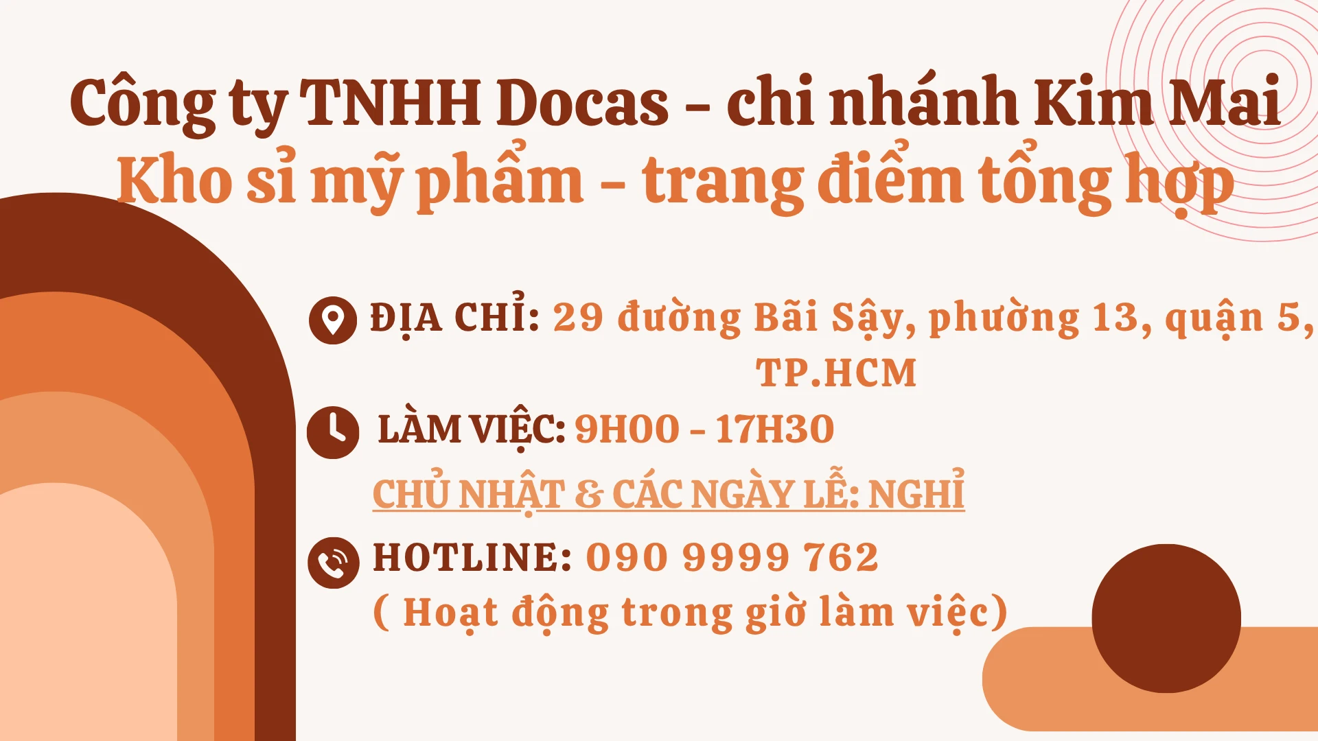 Trang chủ 3 dia chi my pham kim mai 1