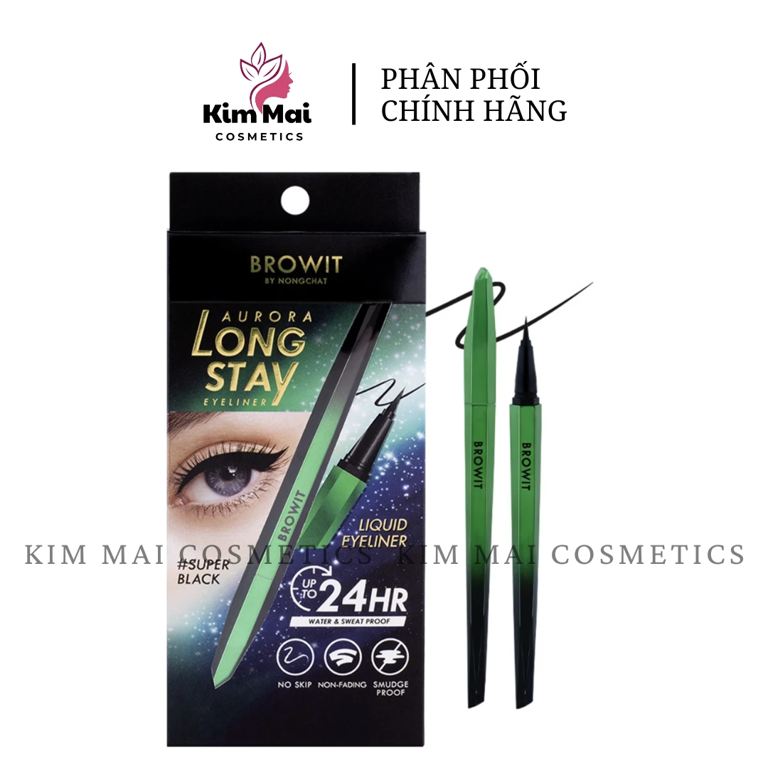 Kẻ mắt nước Browit by Nongchat Aurora Long Stay Eyeliner