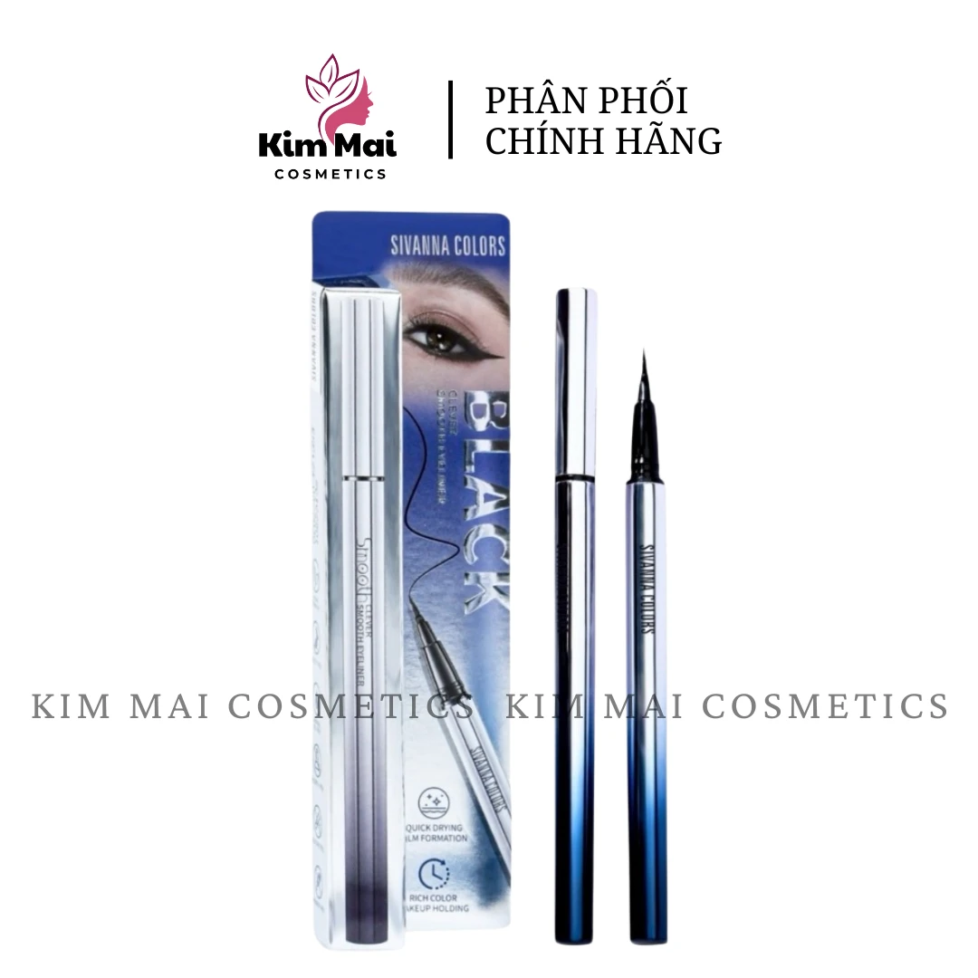 Kẻ mắt Sivanna Cleaver Smooth Eyeliner HF813