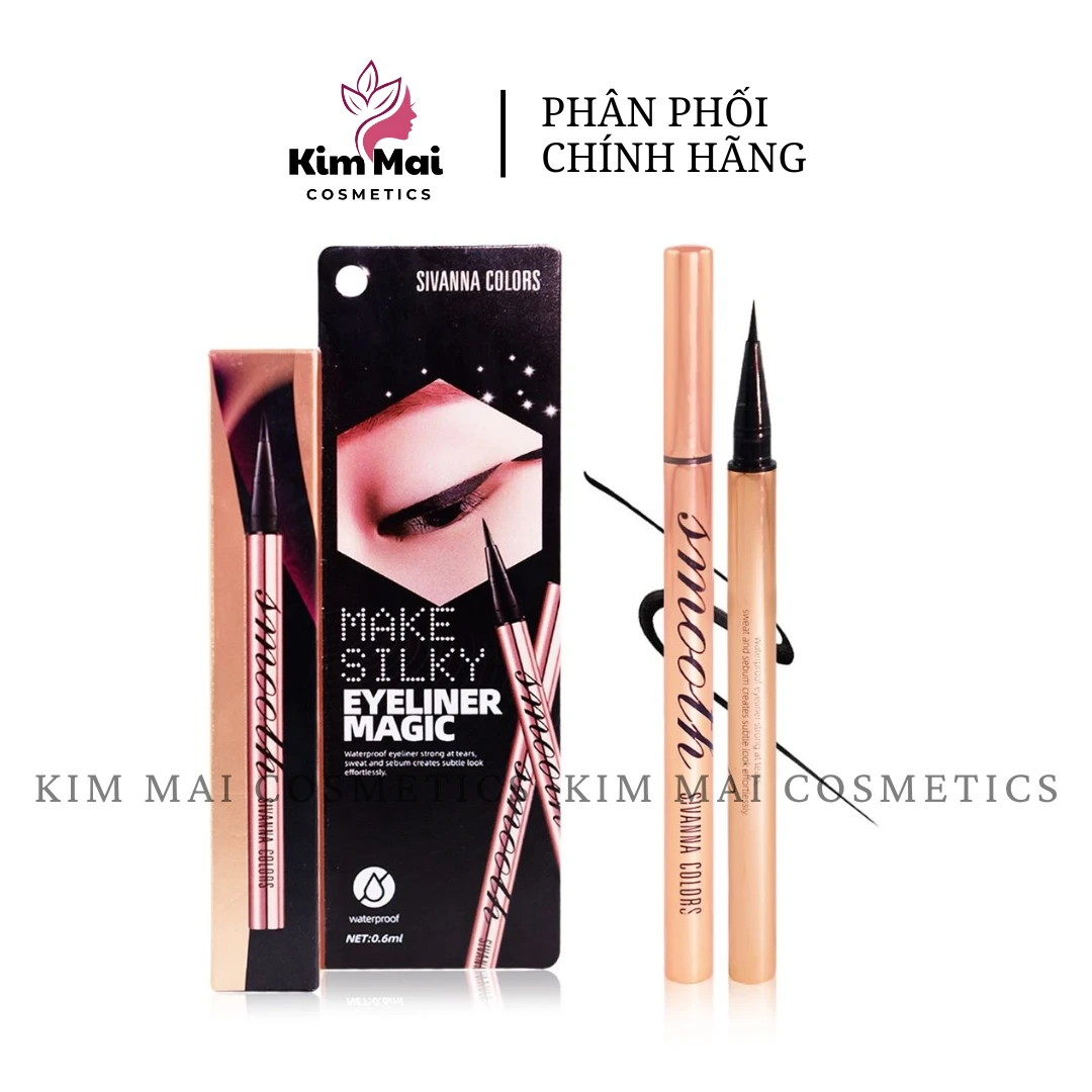 Kẻ Mắt Sivanna Colors Make Silky Eyeliner Magic HF9014