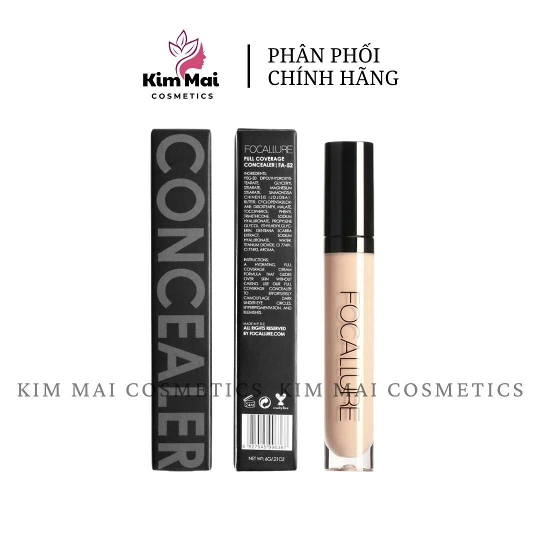 Kem che khuyết điểm Focallure Full Coverage FA52 10g