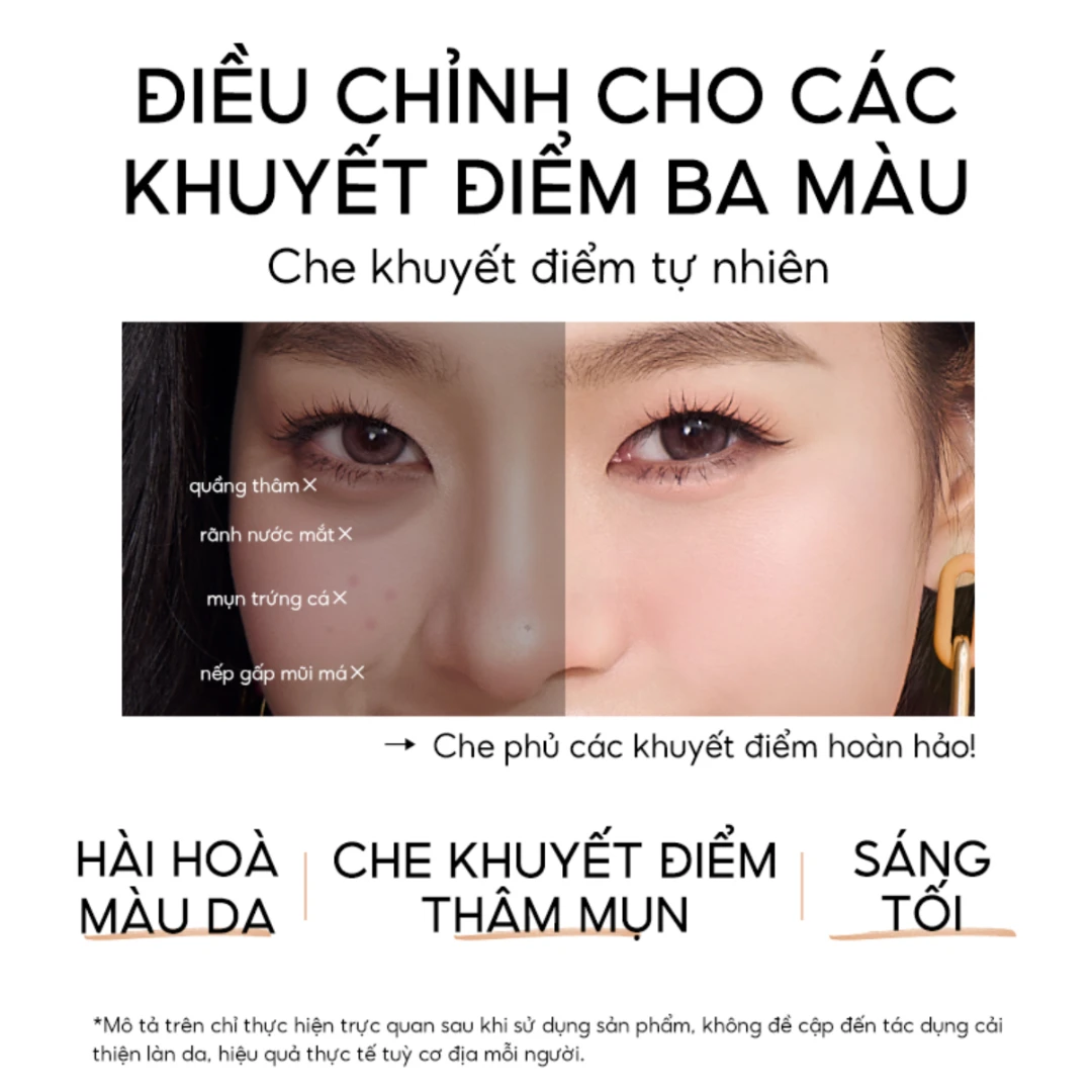 Bảng Che Khuyết Điểm 3 Màu Colorkey Targeting Three-colour Concealer Palette 4 Bảng Che Khuyết Điểm 3 Màu Colorkey Targeting Three-colour Concealer Palette - Ảnh 4