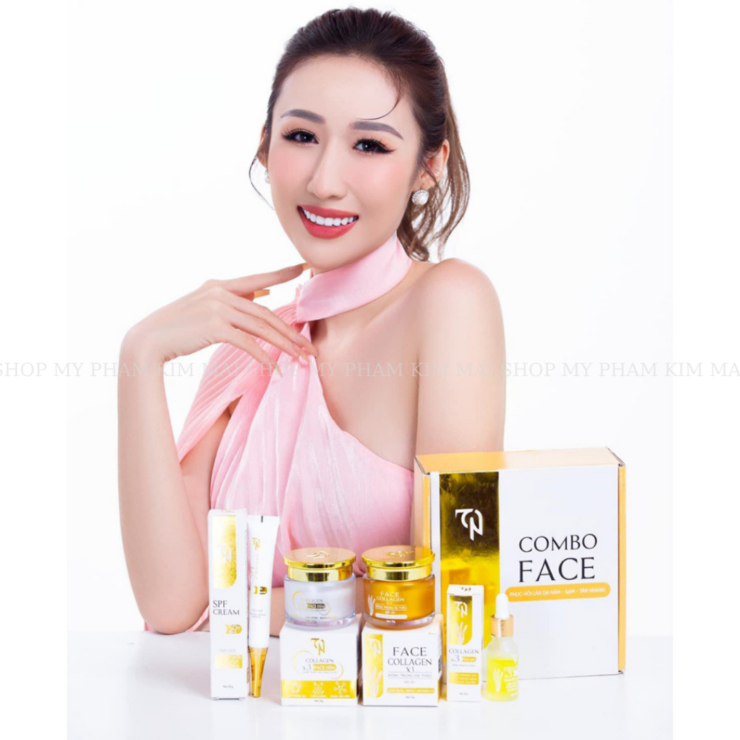 Kem Face Collagen X3 Mỹ Phẩm Đông Anh Chính Hãng – Kem Dưỡng Trắng Dưỡng Ẩm Da Mặt Mịn Màng 15g