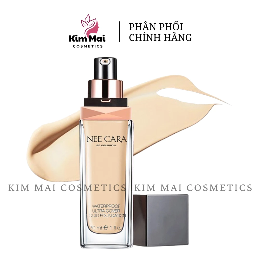 Kem Nền Nee Cara Waterproof Ultra Cover Liquid Foundation N589