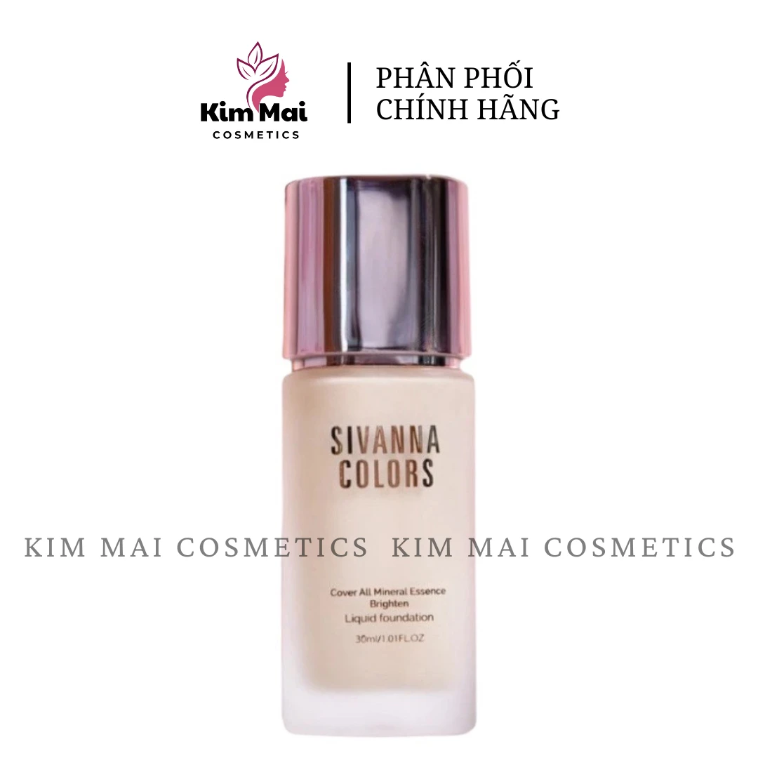 Kem Nền Sivanna Colors Mineral Essence SPF30 Long-Lasting Liquid Foundation HF503