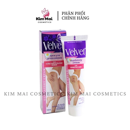 Kem Tẩy Lông Velvet Sensitive Nga 100ml