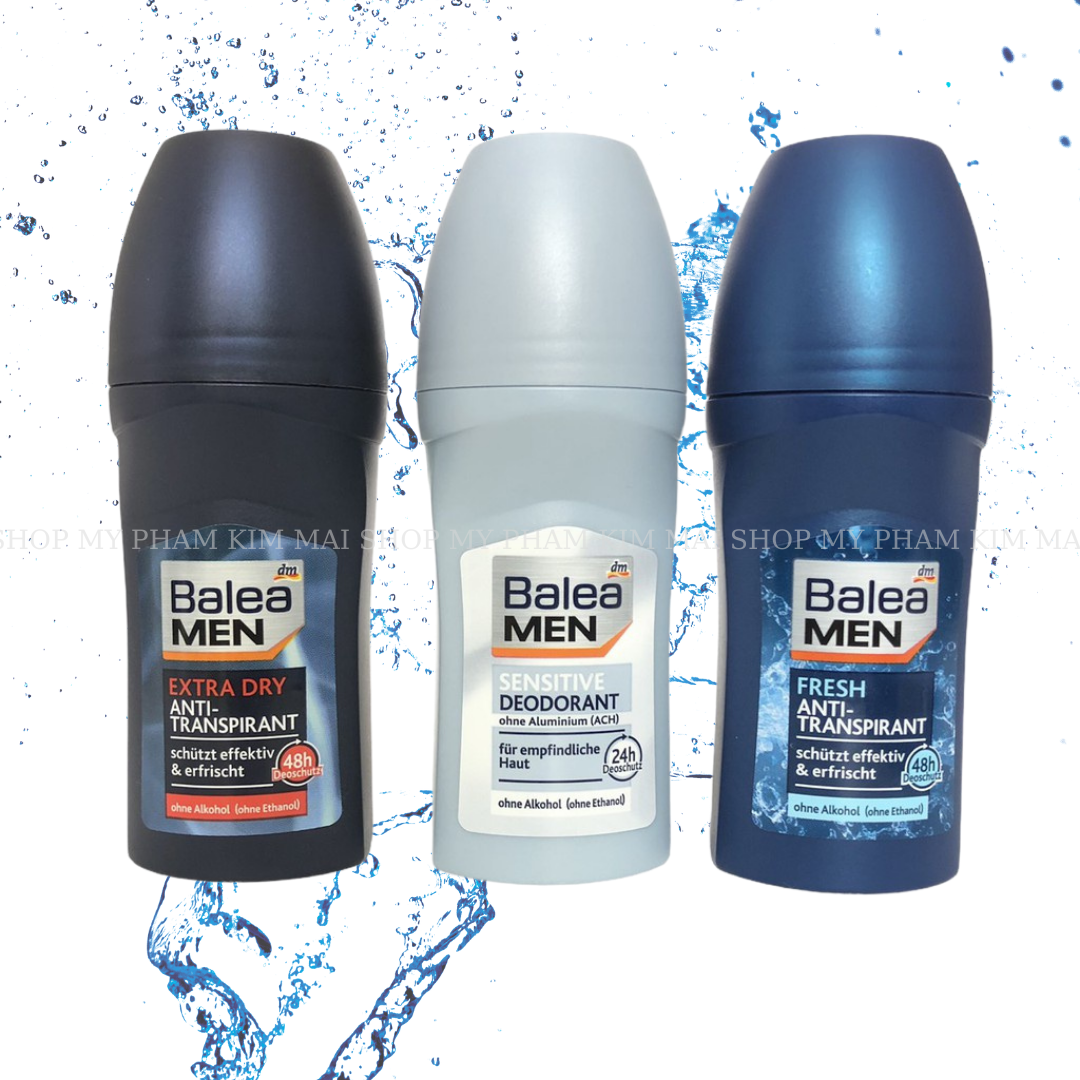Lăn Khử Mùi Nam Balea Men Nội Địa Đức 50ml 8 Lăn Khử Mùi Nam Balea Men Nội Địa Đức 50ml