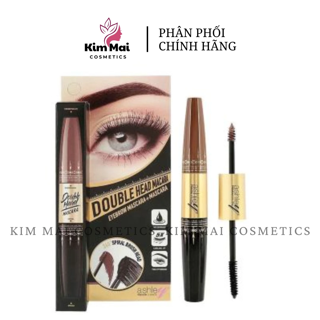 Mascara 2 Đầu Double Head Mascara Chuốt Mắt Và Chân Mày A402