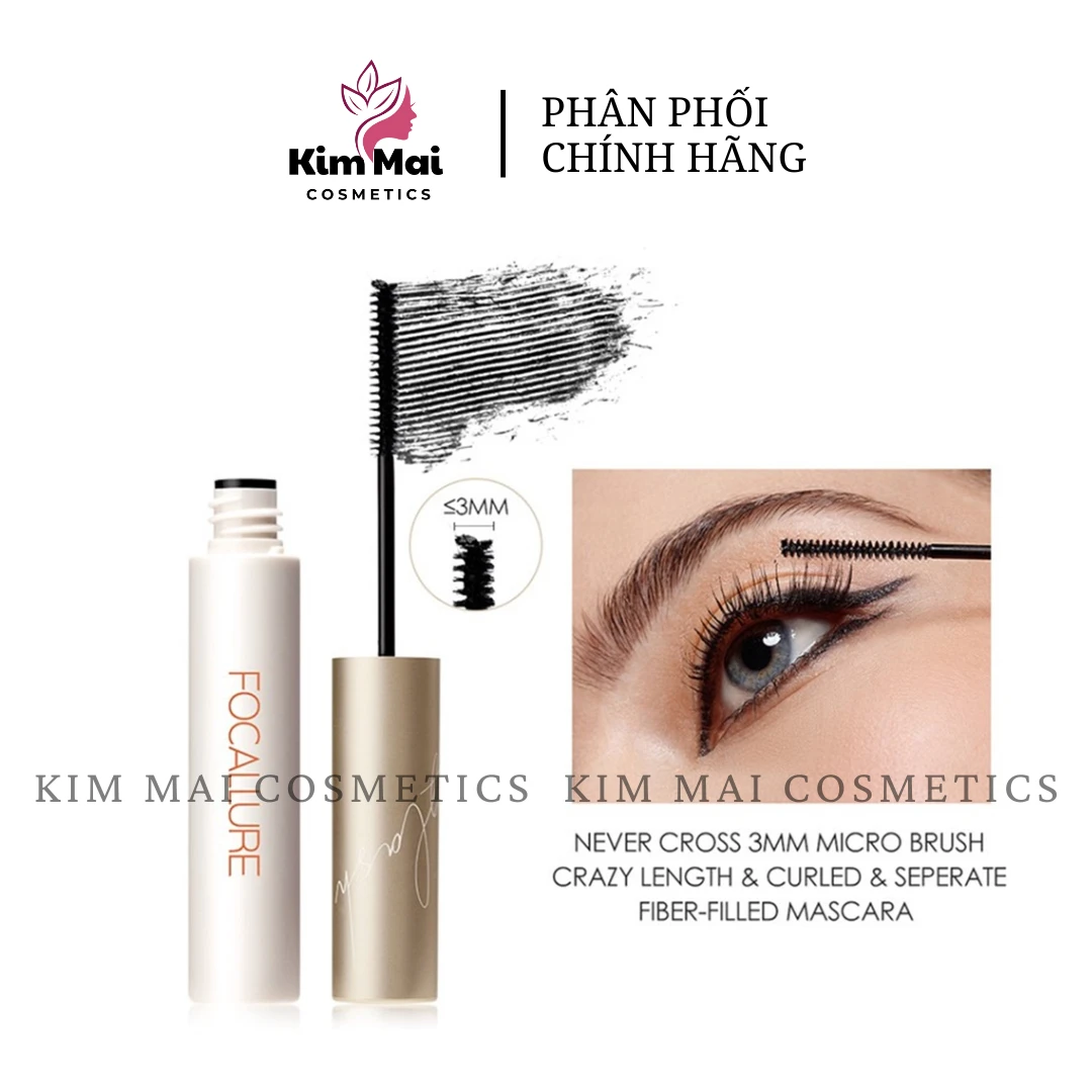 Mascara Focallure Longlash Water Proof FA169 6gr - 01 Màu Đen