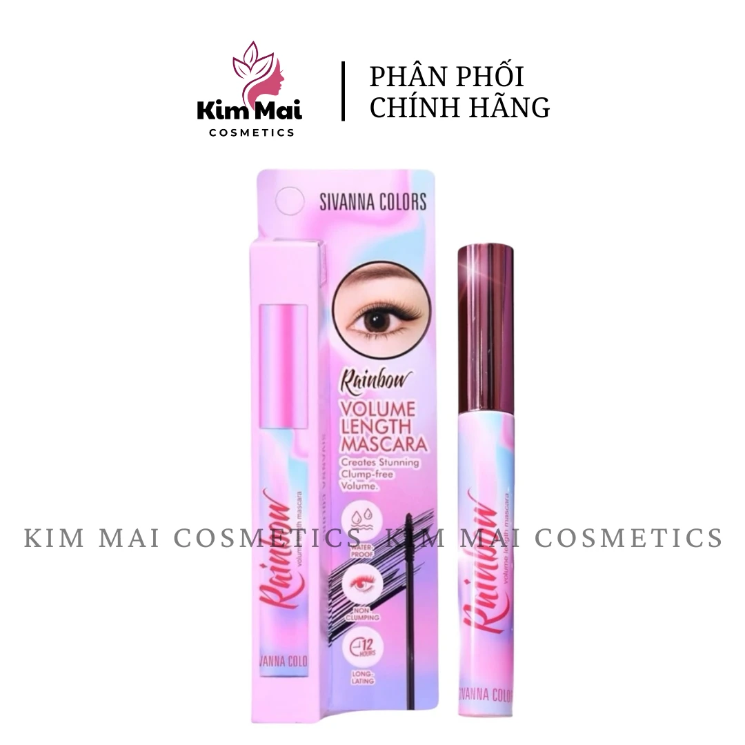 Mascara Sivanna Colors Rainbow Volume Length HF210
