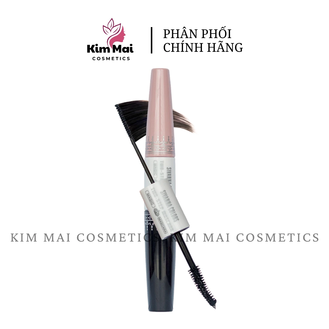 Mascara 6X Thái Lan Sivanna 2 Đầu Chải Mi Trên+Dưới, Chống Lem, Chống Trôi , Kháng Nước HF891