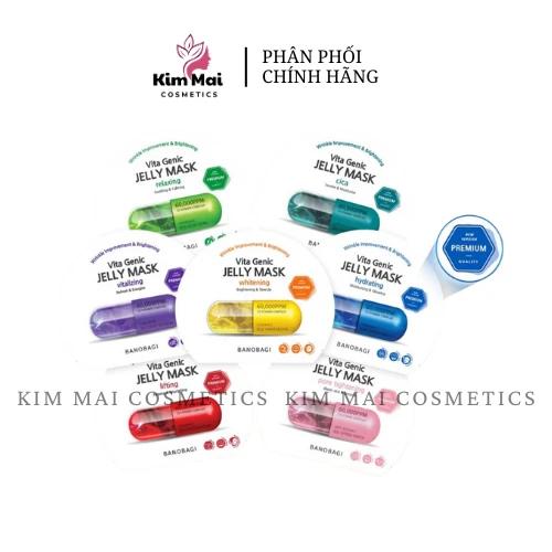 (HỘP 10 MIẾNG) BNBG Vita Genic Jelly Mask