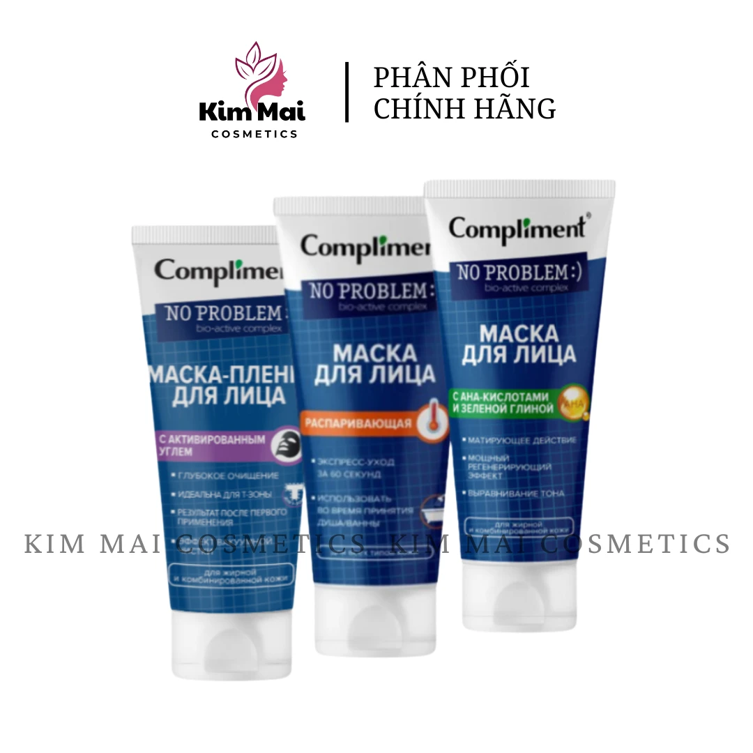 Mặt Nạ Đất Sét Compliment No Problem 80ml