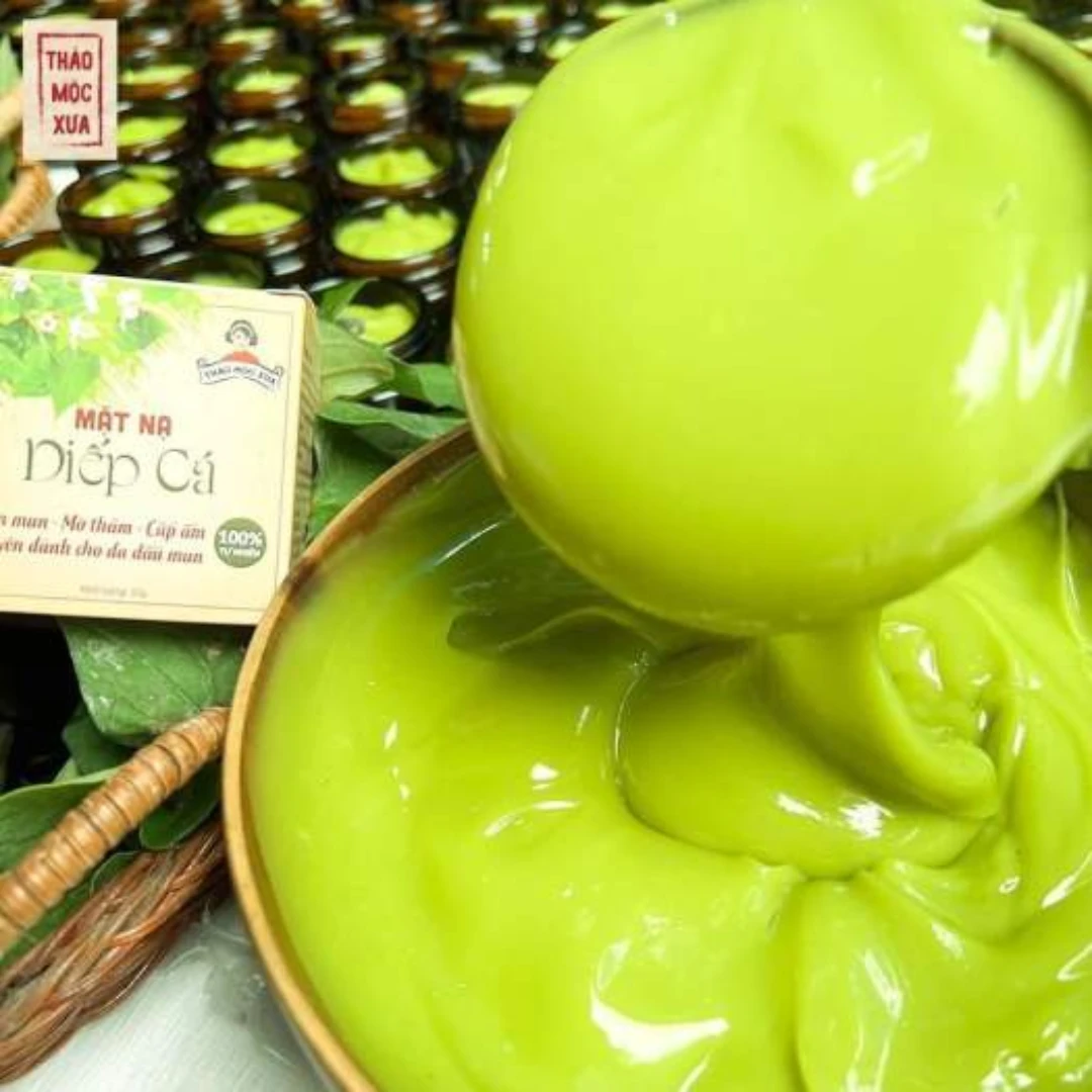 Mặt Nạ Giảm Mụn Diếp Cá Thảo Mộc Xưa 3 Mặt Nạ Giảm Mụn Diếp Cá Thảo Mộc Xưa - Ảnh 3