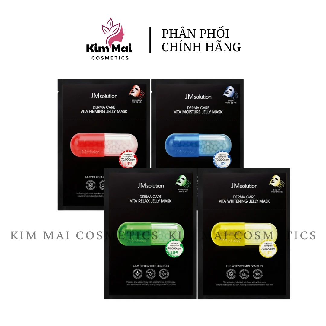 ( Hộp 10 miếng ) Mặt nạ JMsolution - Chăm Sóc Da Toàn Diện