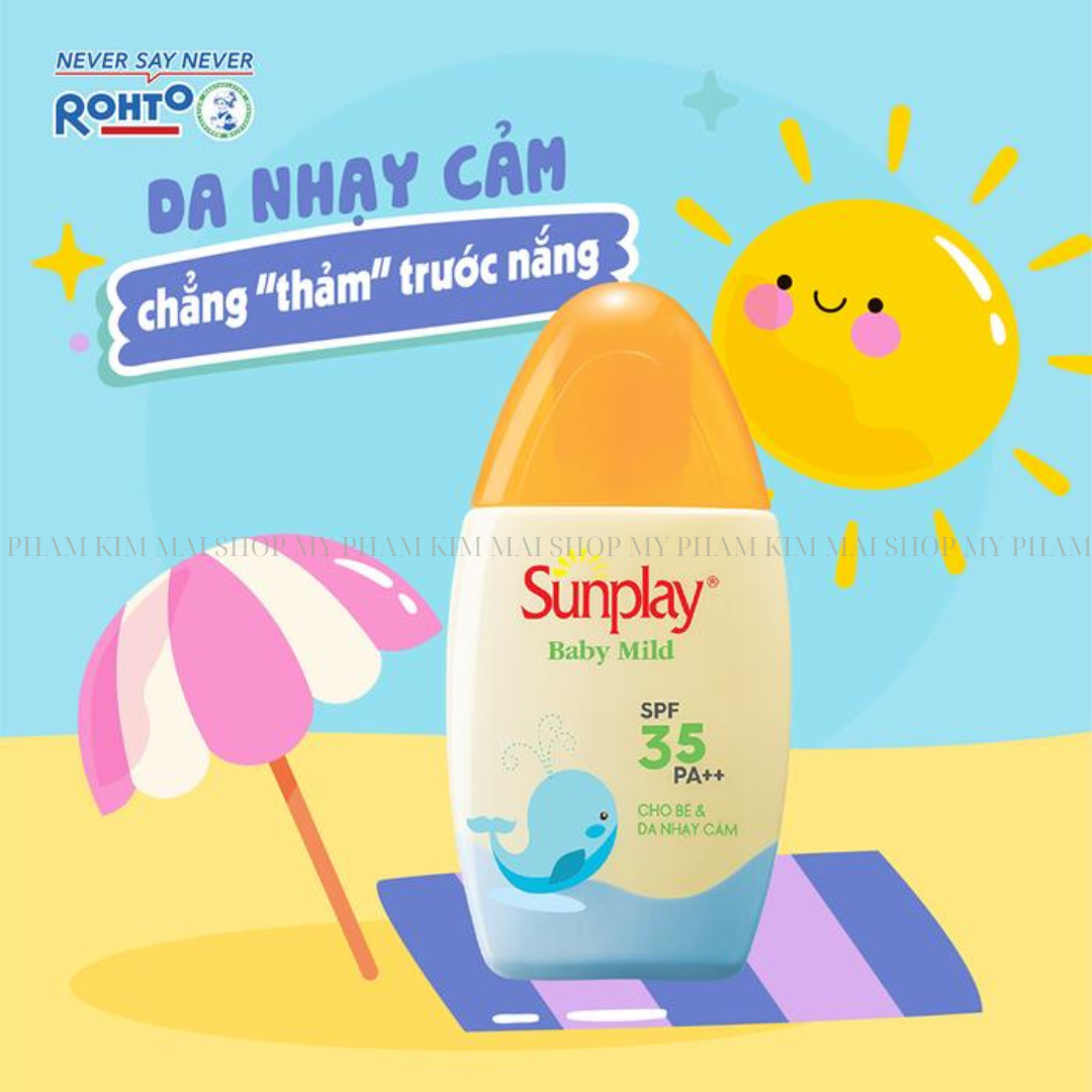 Sữa Chống Nắng Dành Cho Bé Và Da Nhạy Cảm SPF35/PA++ 30g 6 Sữa Chống Nắng Dành Cho Bé Và Da Nhạy Cảm SPF35/PA++ 30g