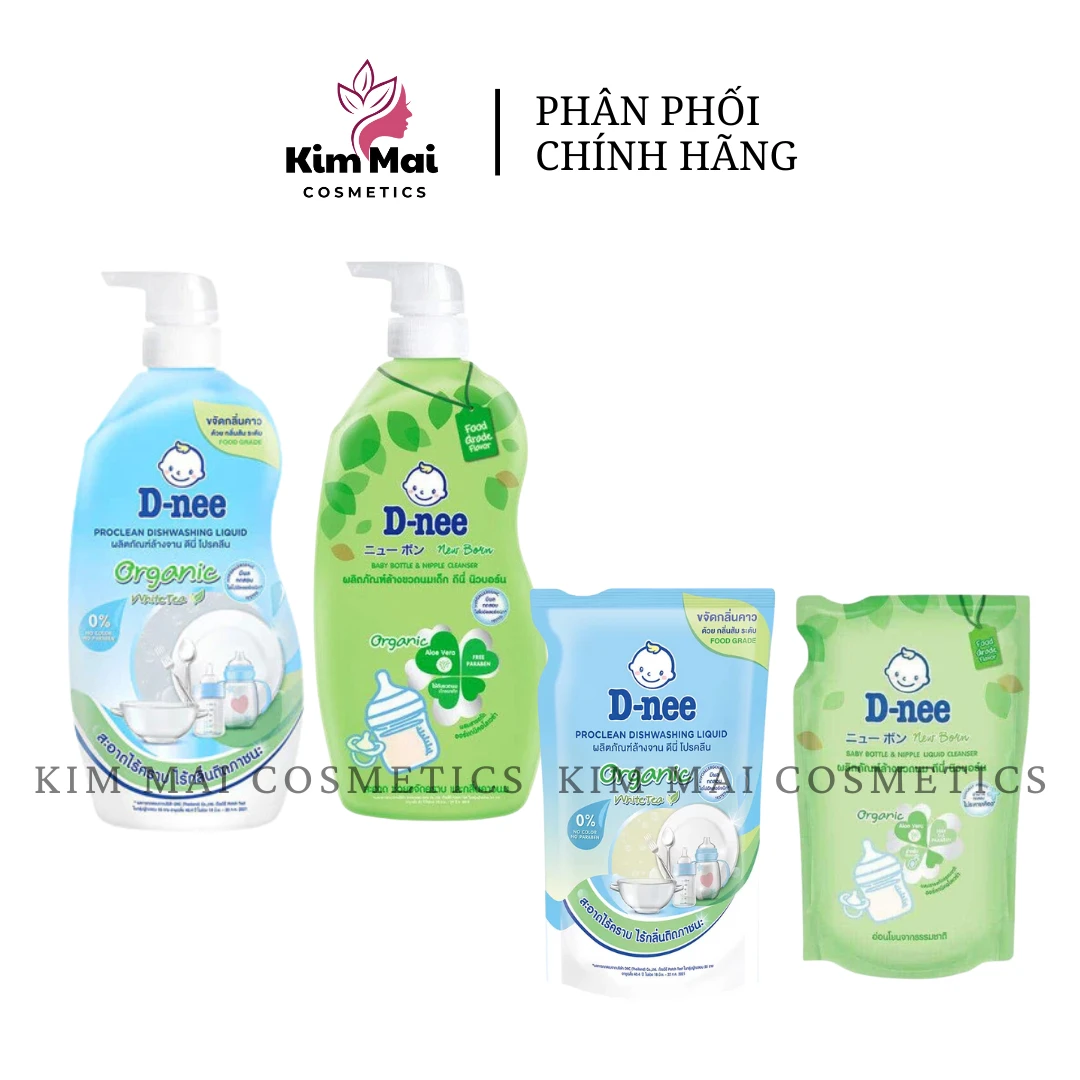 Nước rửa bình/ xúc bình sữa Dnee Thái Lan
