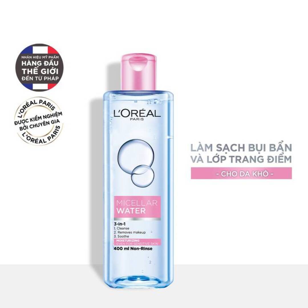 nuoc tay trang loreal hong my pham kim mai 6