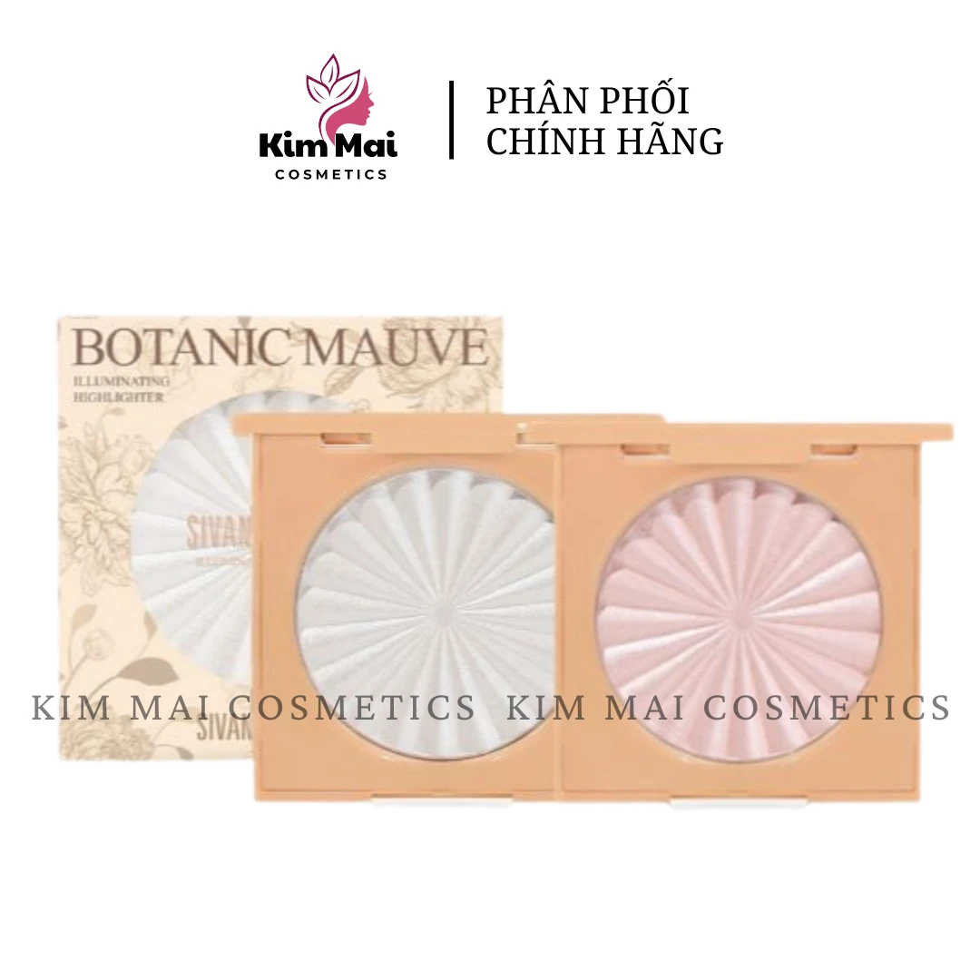 Phấn Bắt Sáng Sivanna Colors Botanic Mauve Illuminating Hightlight HF8109