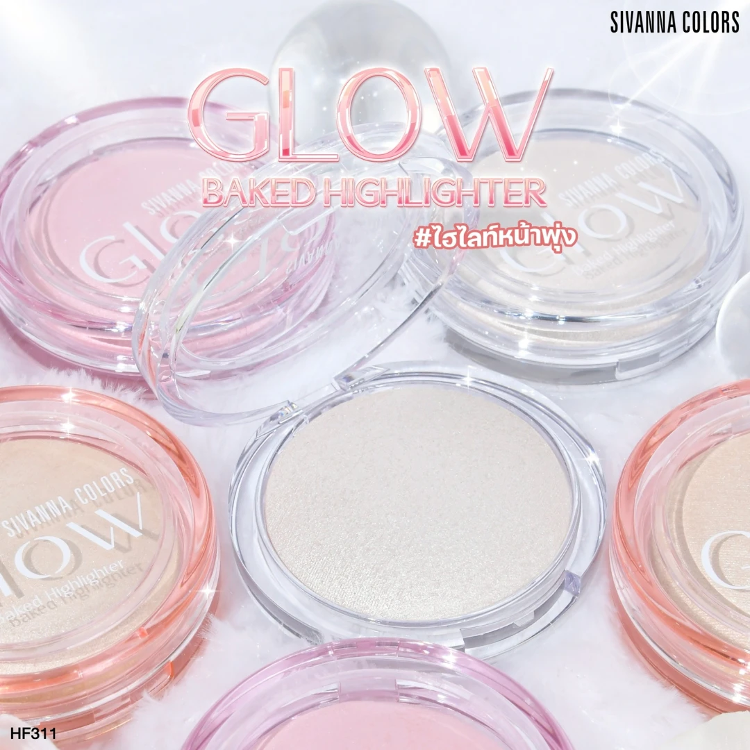 Phấn bắt sáng Sivanna Color Glow HF311 2 Phấn bắt sáng Sivanna Color Glow HF311 - Ảnh 2