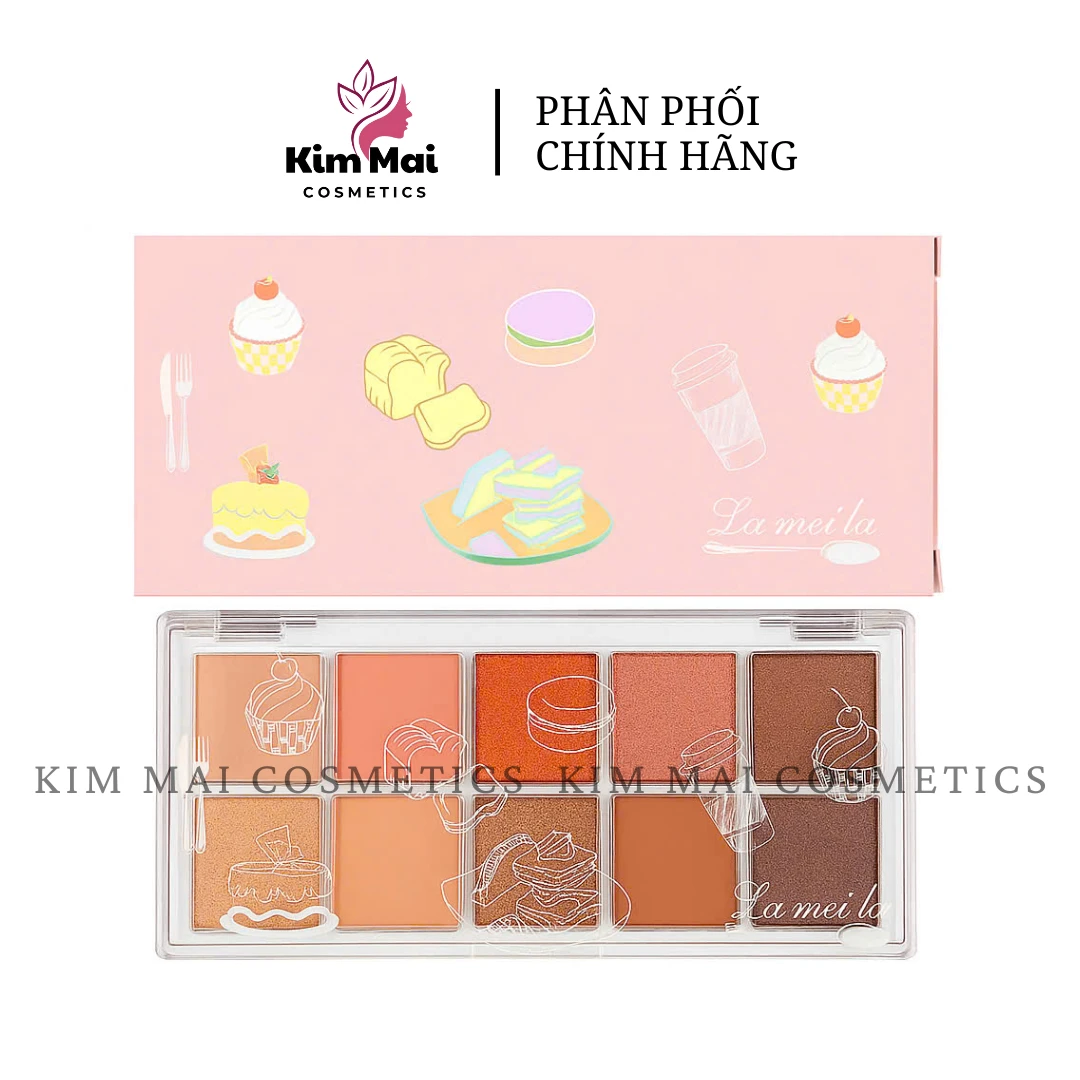 Bảng phấn mắt Lameila 10o