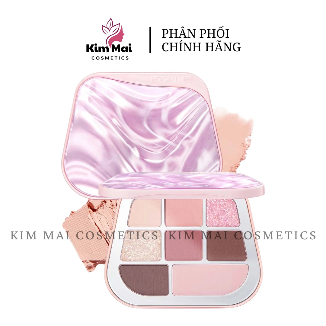 Bảng Phấn Mắt Focallure Dream Boat Pressed Powder Palette 8 Ô