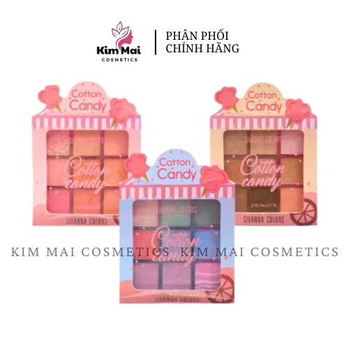 Phấn mắt Cotton Candy Sivanna Colors HF660