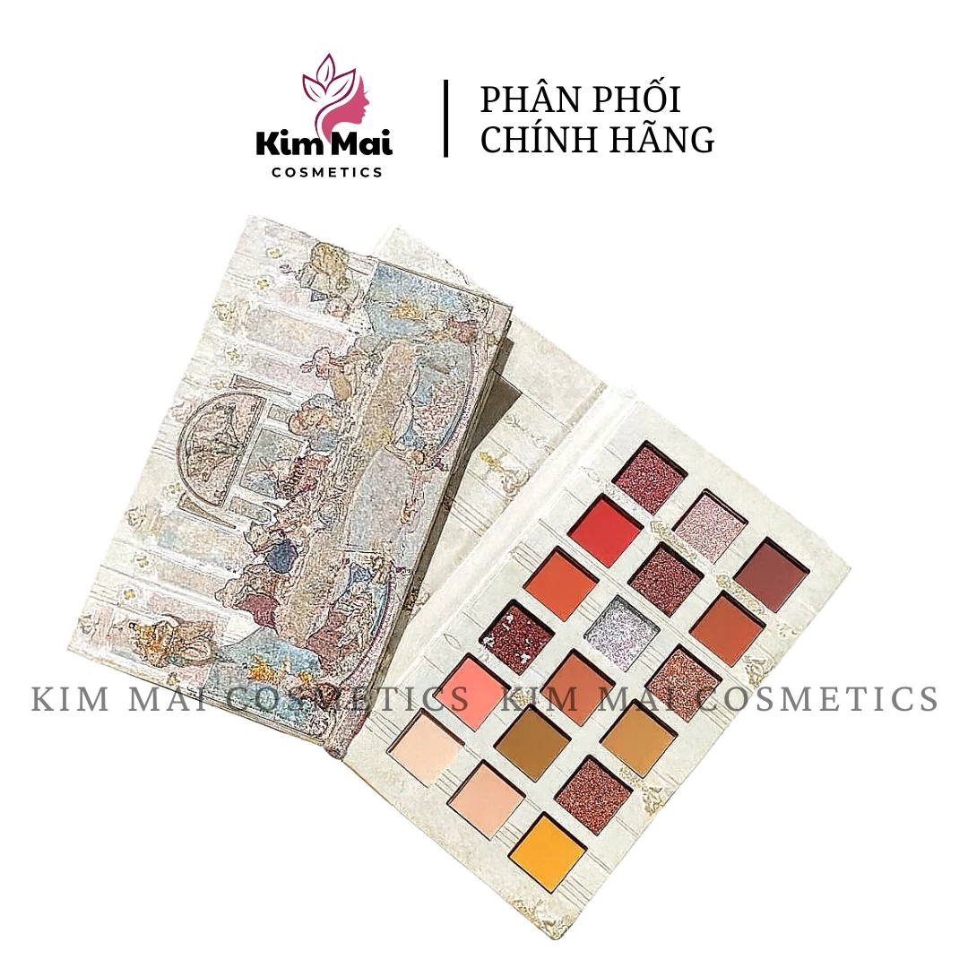 Bảng Phấn Mắt VONGEE Hình Chuột 18 Màu