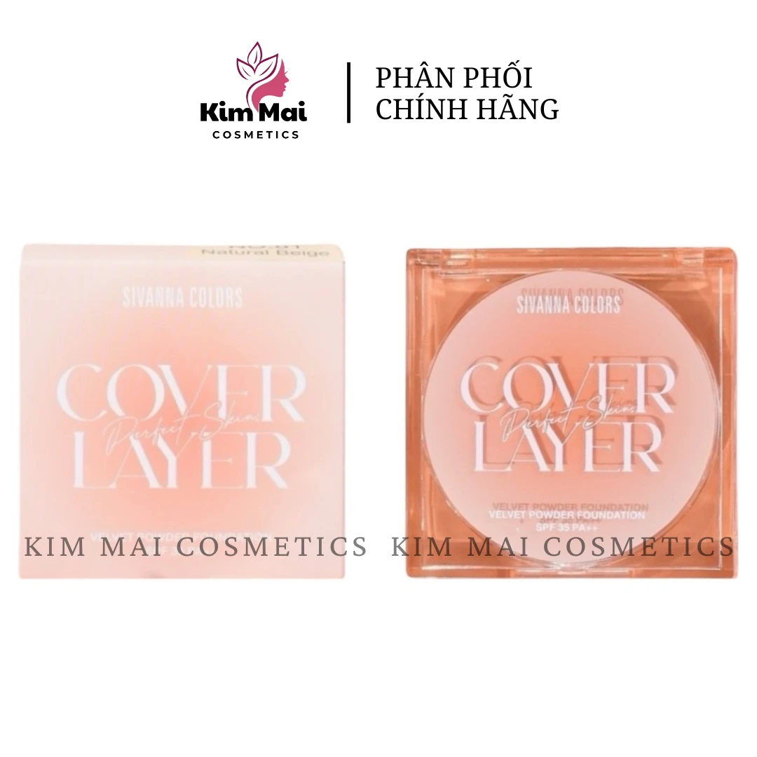 Phấn Nền Sivanna Colors Cover Layer Velvet HF709