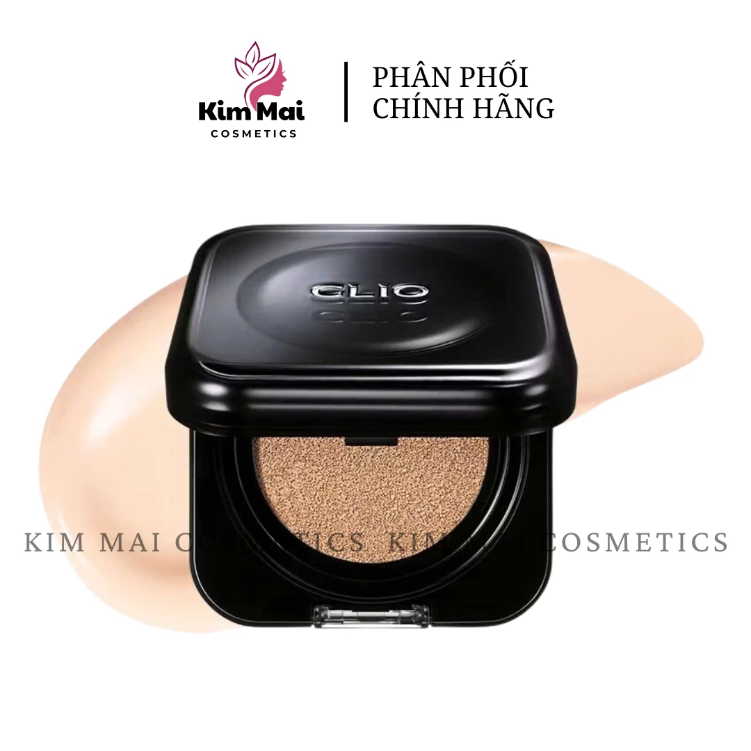 (HỘP ĐEN) Phấn Nước Clio Kill Cover Founwear #19N Porcelain Tặng Kèm Lõi