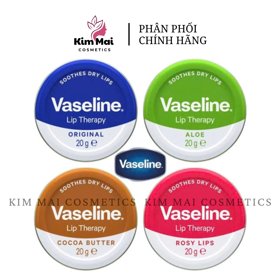 Son dưỡng môi hộp thiếc Vaseline Lip Therapy Lips (20g)