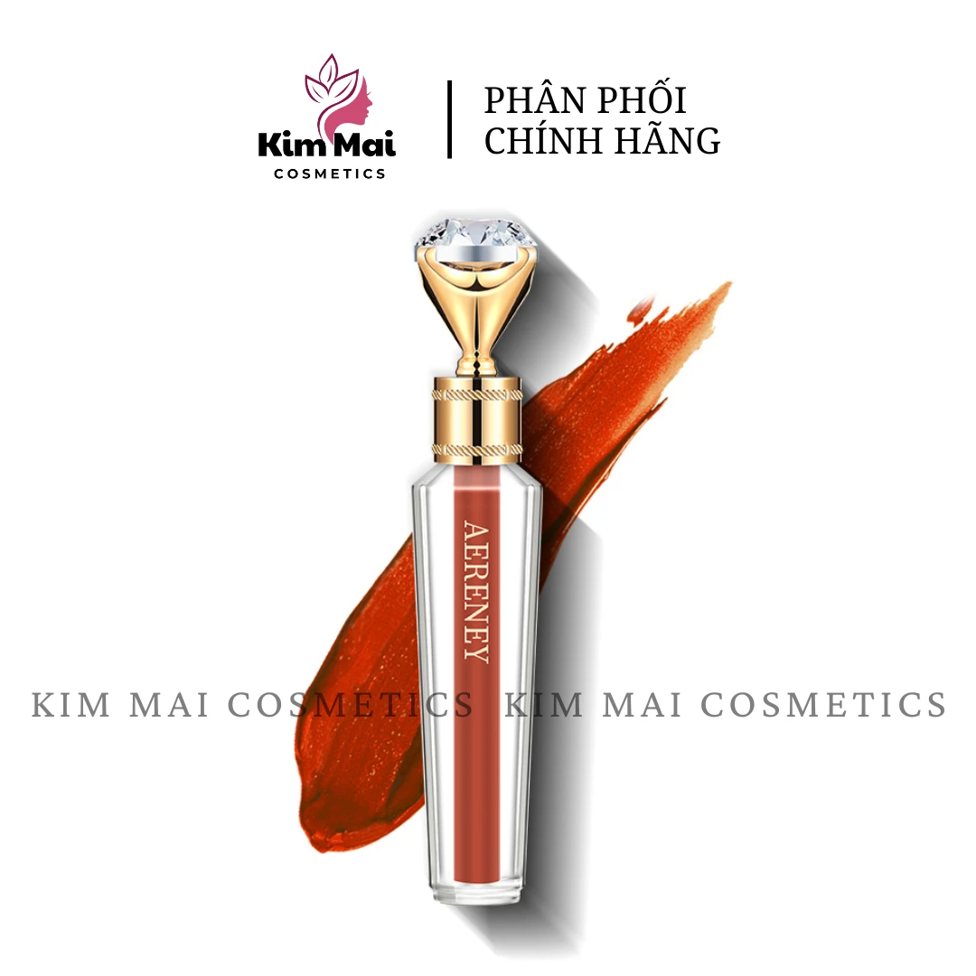 Son Kem Lì AERENEY Vỏ Kim Cương