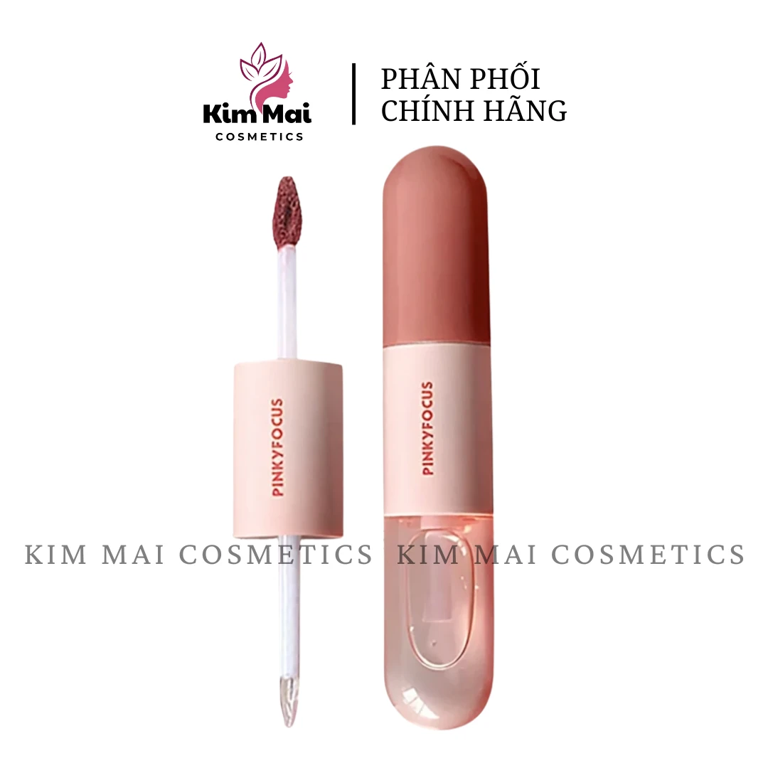 Son kem 2 đầu Pinky Foucus