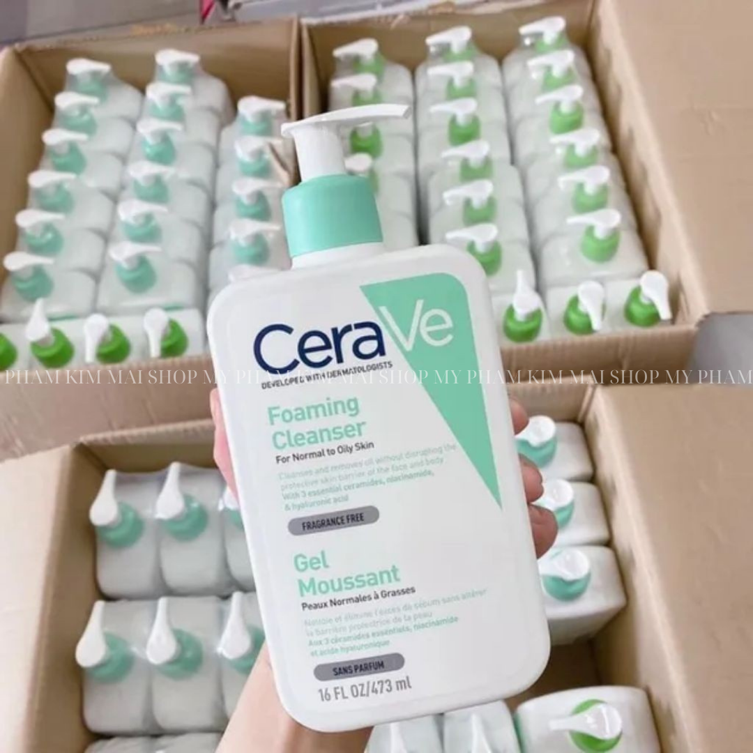 Foaming cleanser