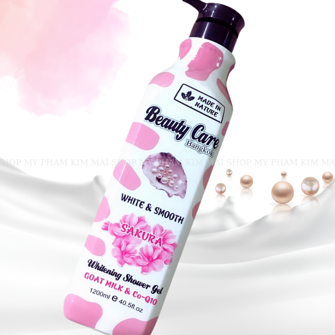 Chai Sữa Tắm Sữa Bò Beauty Care Thái Lan 1200ML 4 Chai Sữa Tắm Sữa Bò Beauty Care Thái Lan 1200ML